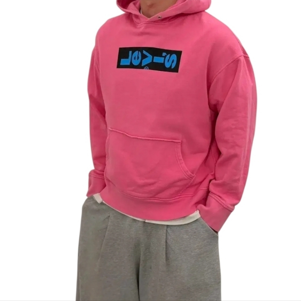 Levi's Sideways Box Logo oversized hoodie size XL